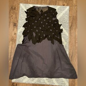 Nuovo Borgo Wool Artsy Lagenlook dress